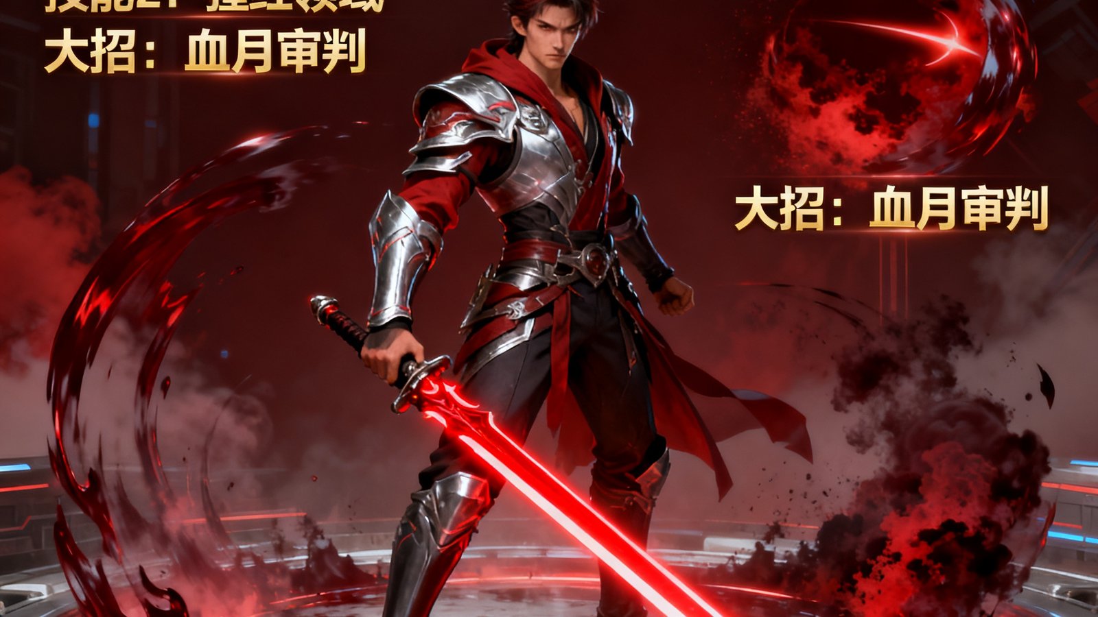 无畏契约新版本推出新英雄绯红之刃,技能展示